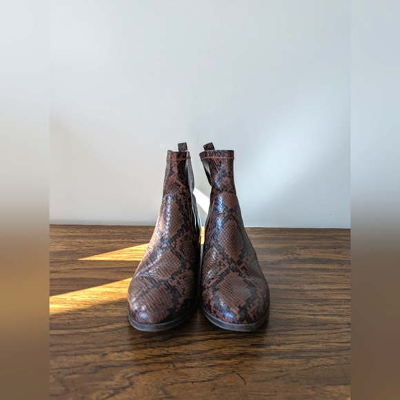 brown snakeskin ankle boots | ALDO - Picture 2 of 6